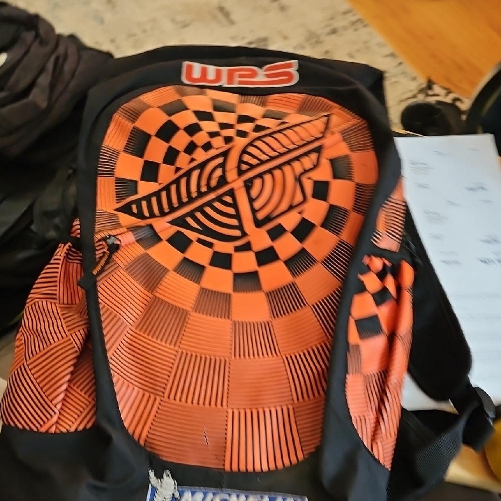 Fly Racing WPS Michelin Jump Pack Backpack Bkack & Orange